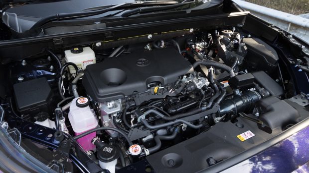 2024 Toyota RAV4 Cruiser Hybrid engine shot