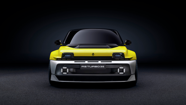 Renault 5 Turbo 3E front on