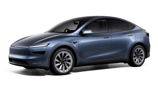 2025 Tesla Model Y web glacier blue