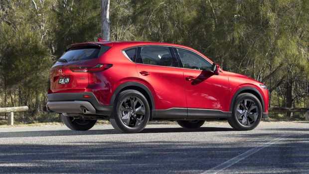 Mazda CX-5 2026 rear render